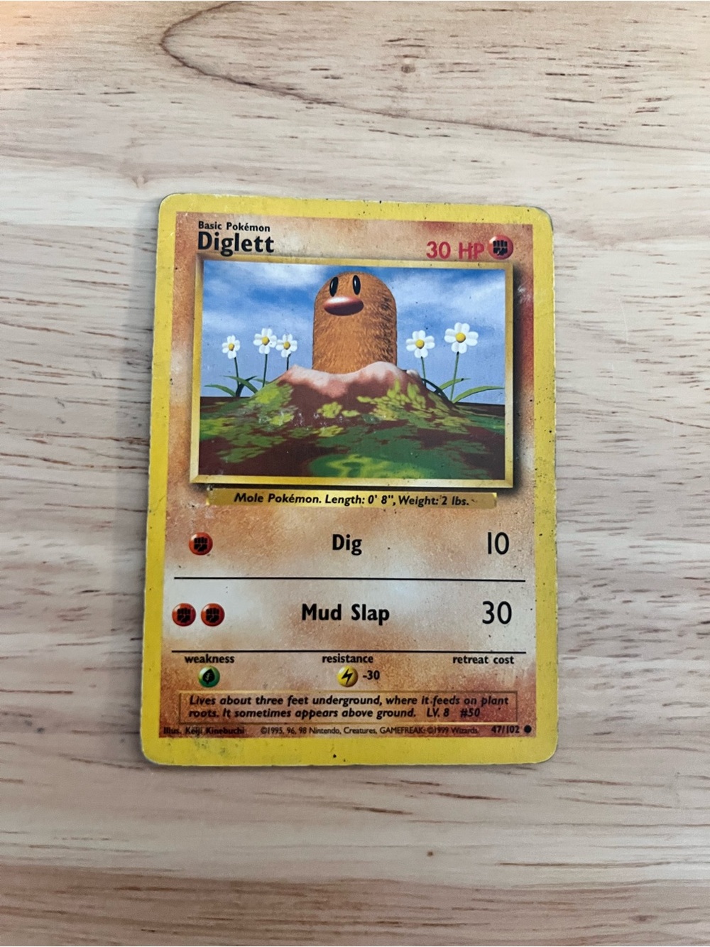 Pokemon Diglet 47/102